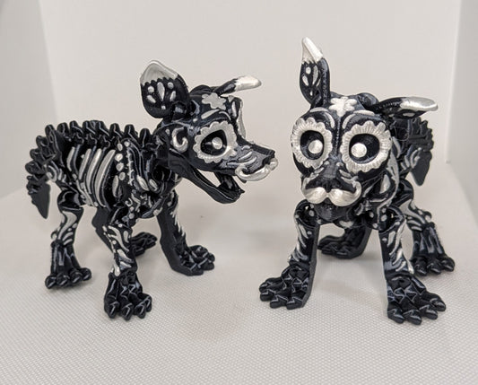 Dia de la Muertos (Day of the Dead) Cat and Dog