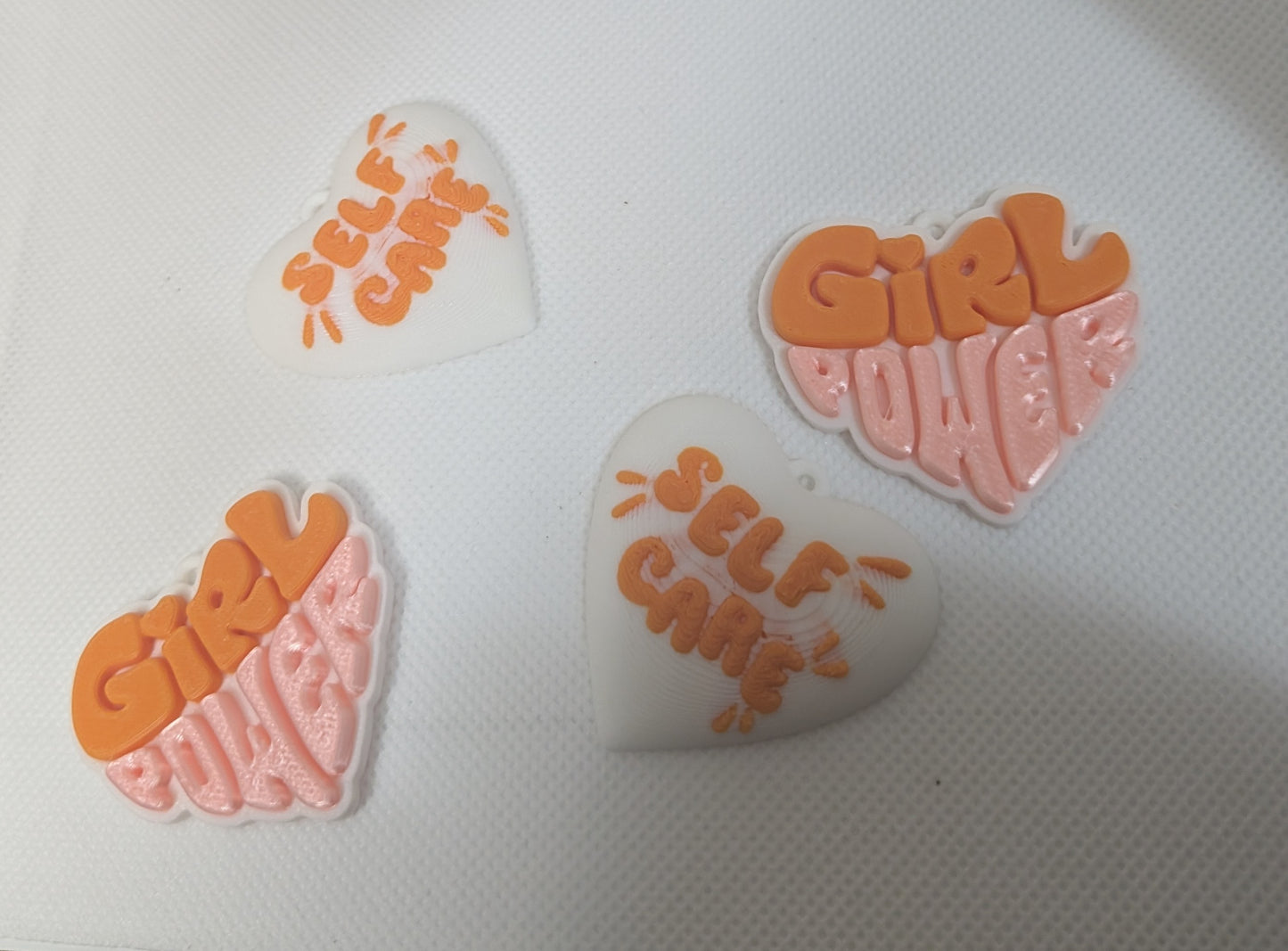 Self Care / Girl Power Keychain