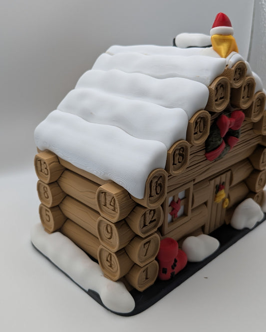 Advent Calendar - Log Cabin
