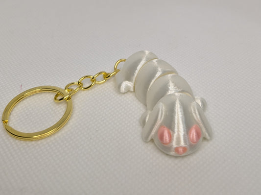 Simple Bunny Keychain