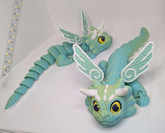 Knitted Dragon - Articulated