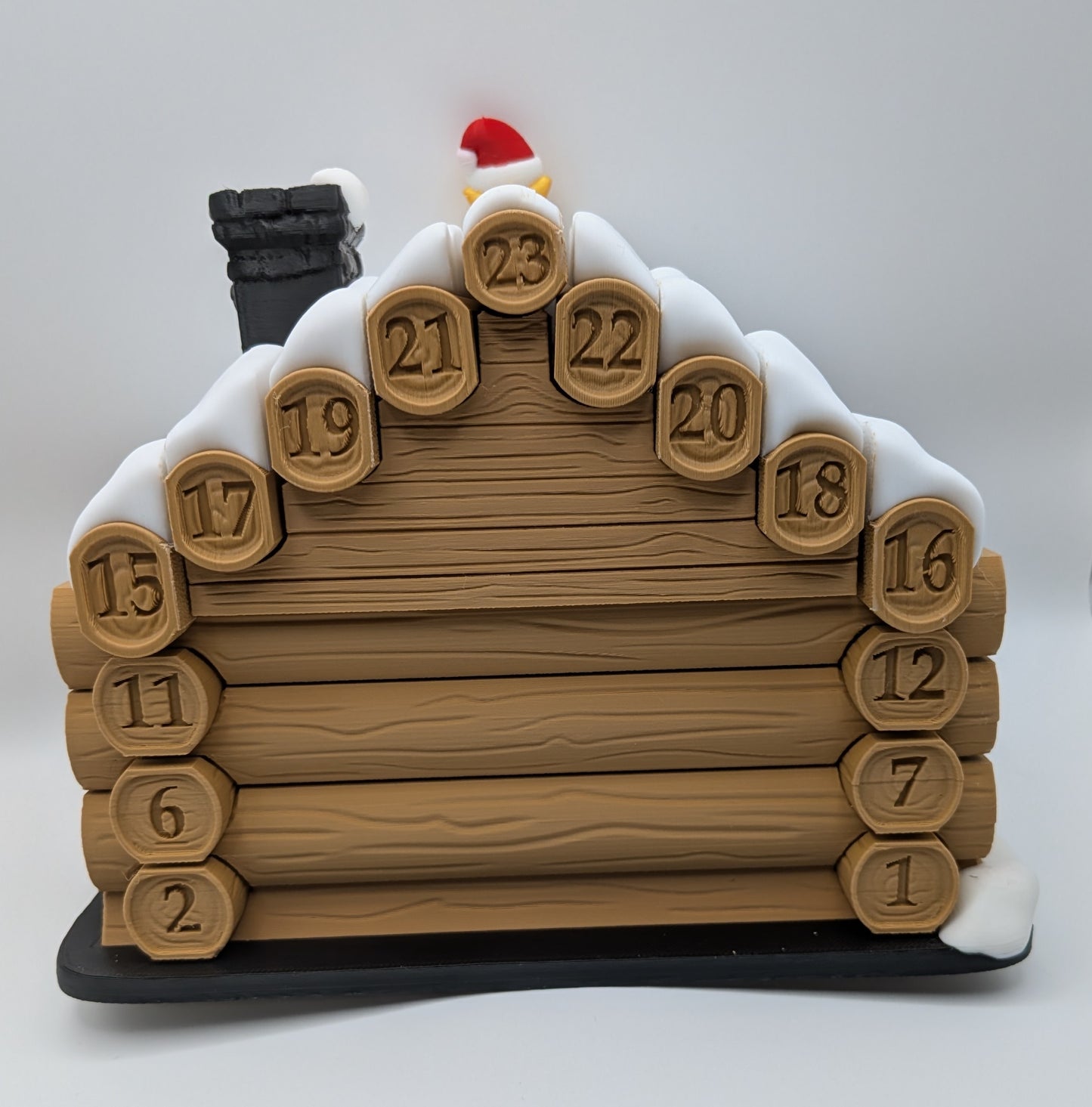 Advent Calendar - Log Cabin