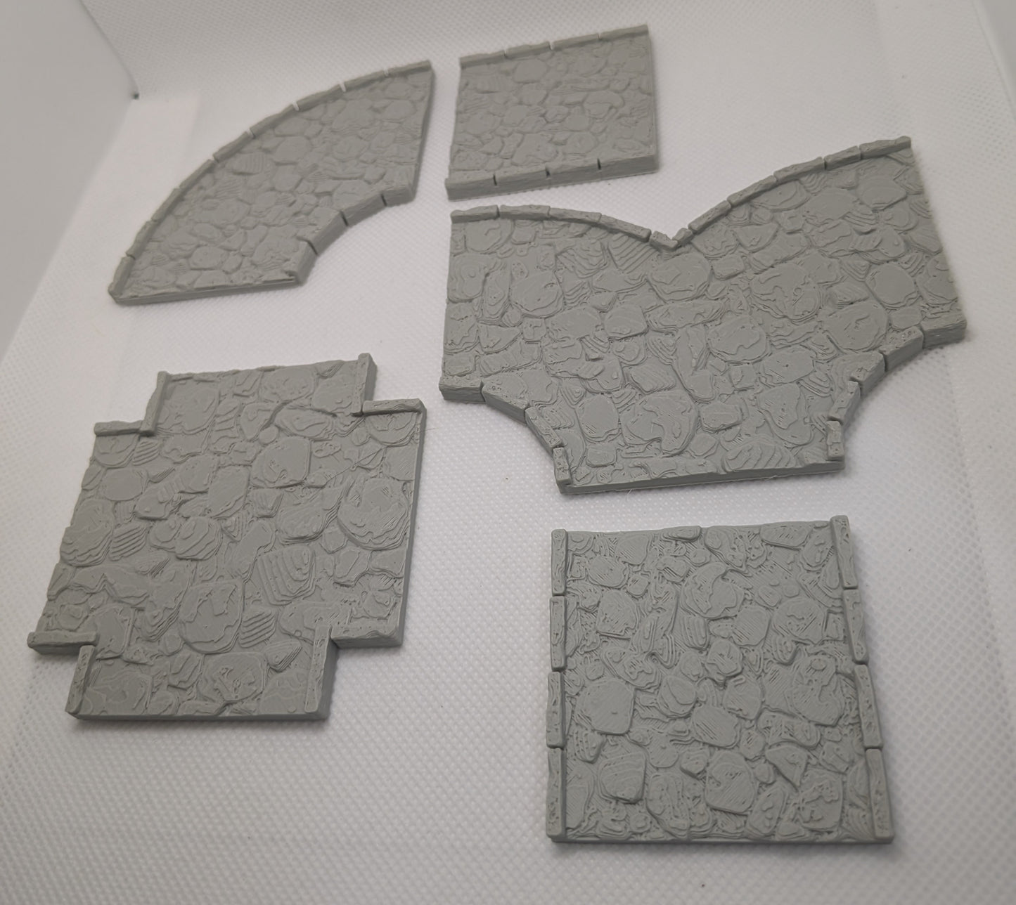 Scenery Cobblestone Road/Path/Wall pcs