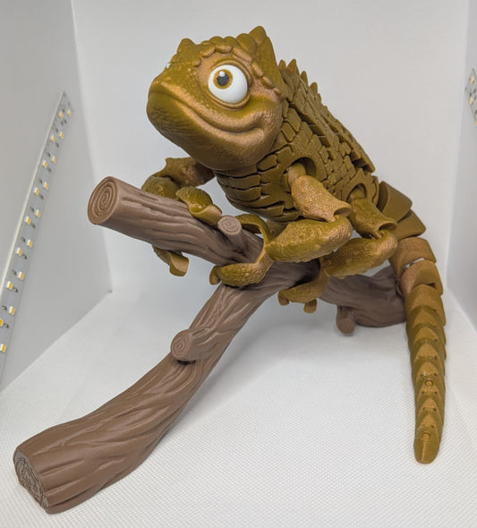 Chameleon on Tree