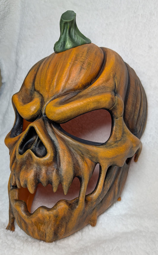 Pumpkin Mask - Hand Painted