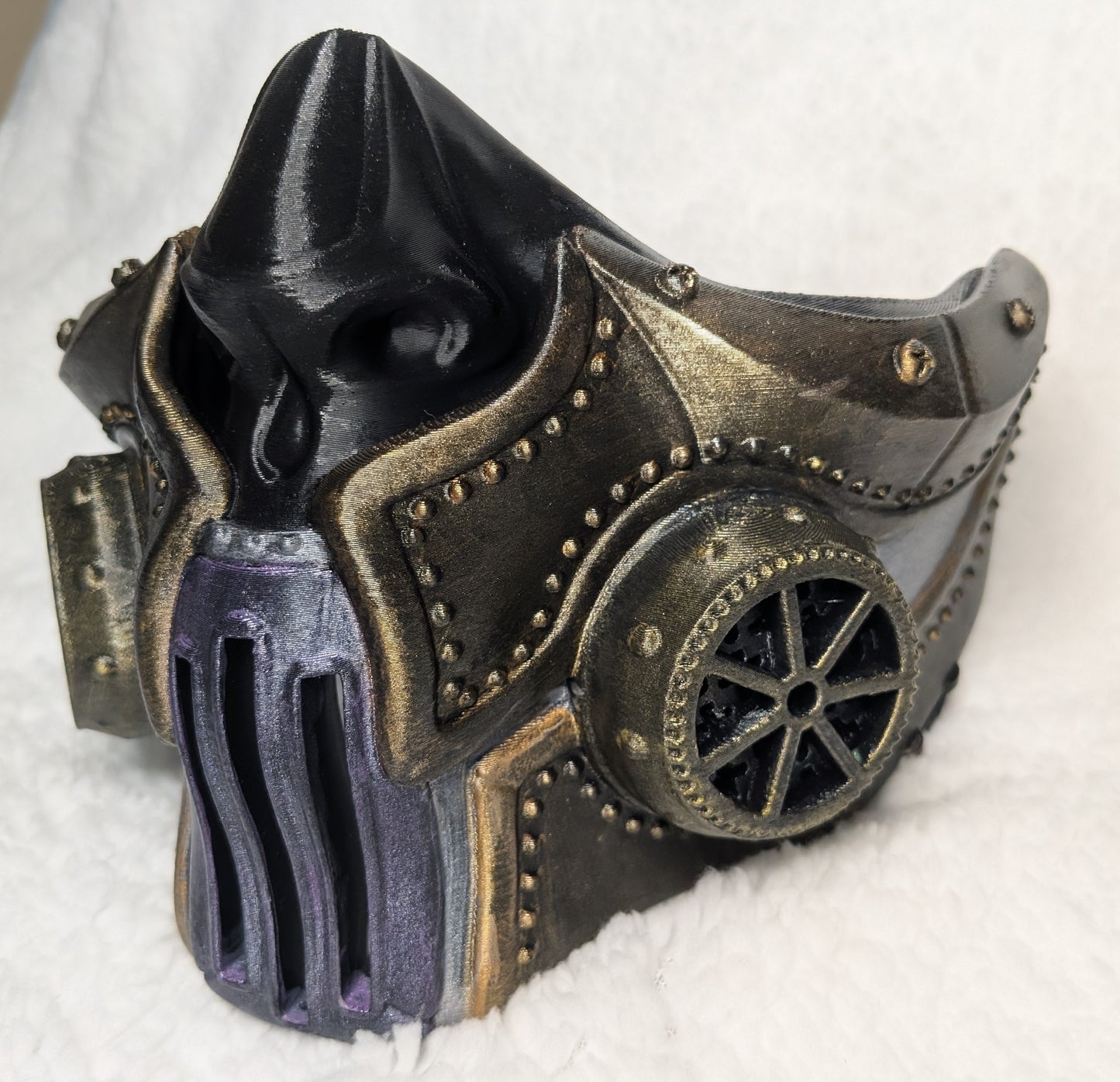 Steampunk Mask - Hand Painted