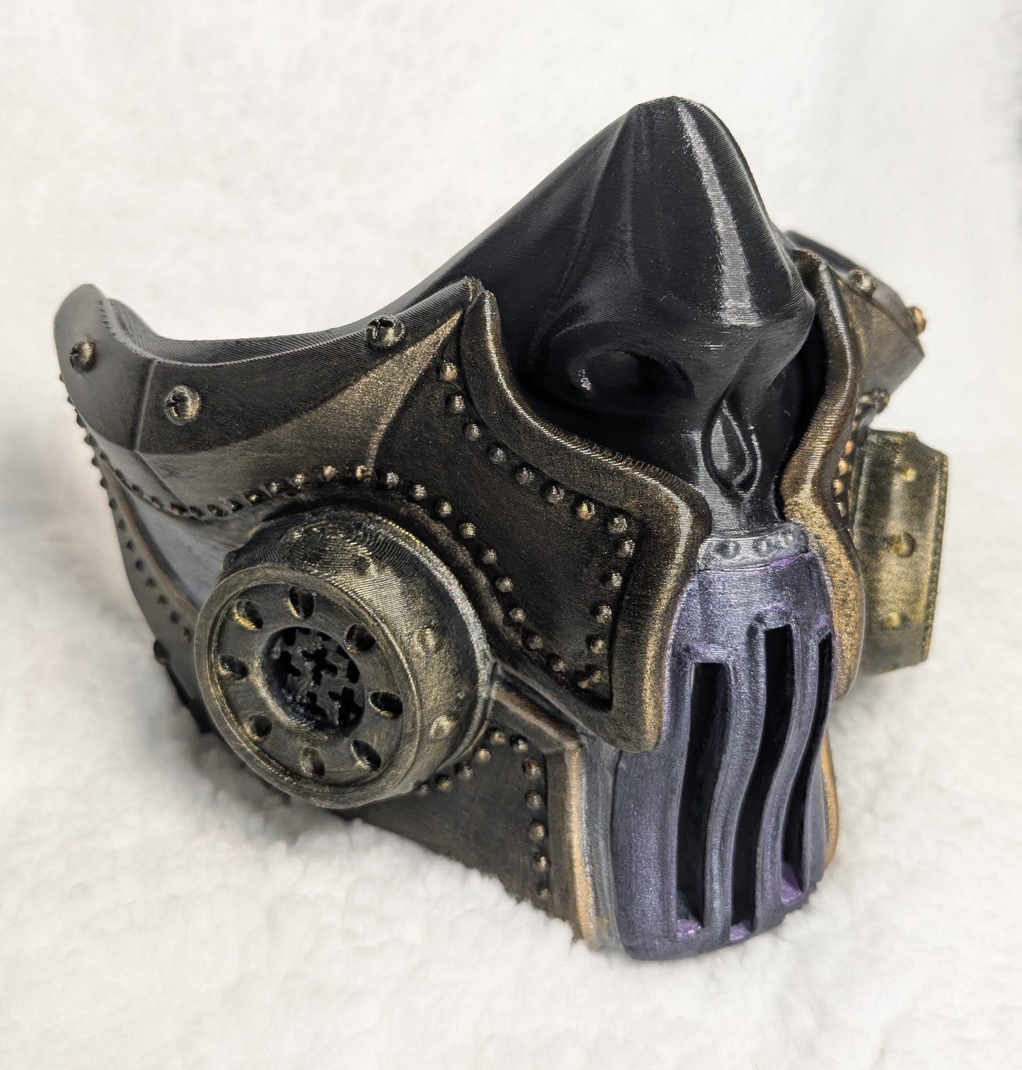 Steampunk Mask - Hand Painted